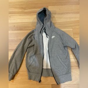 Nike Men’s Fleece Zip-Up Sweatshirt (S)